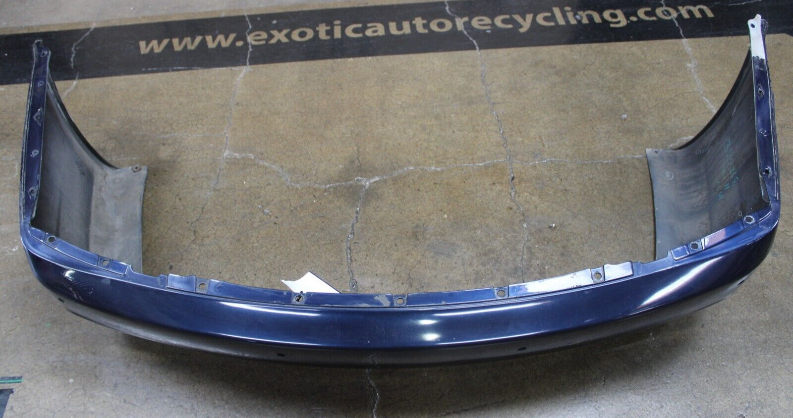 2010 Maserati Quattroporte, Rear Bumper Cover, W/Sensor Option, Used, 980139640