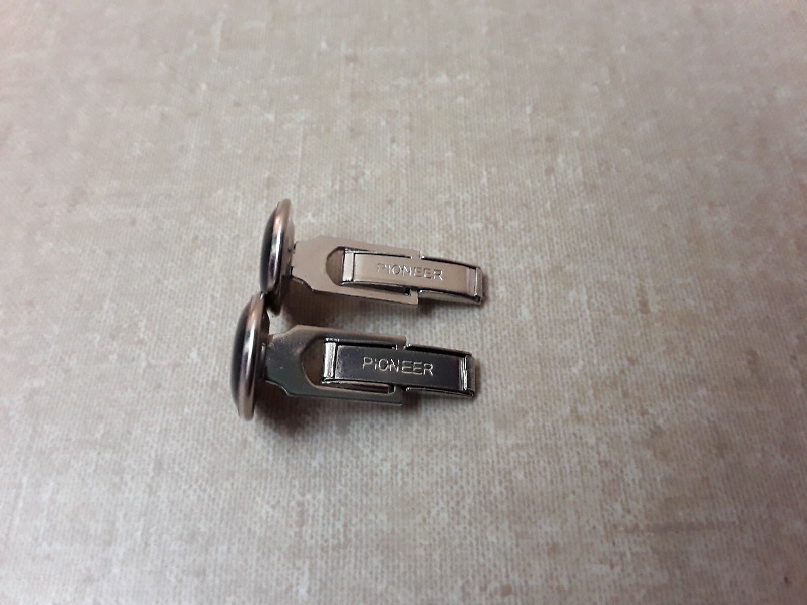 Black Button Sliver Rectangle Cuff Links Lot - image 7