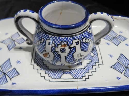 ASSISI Italian Ceramic Bird & Floral Tea Set - Picture 13 of 17