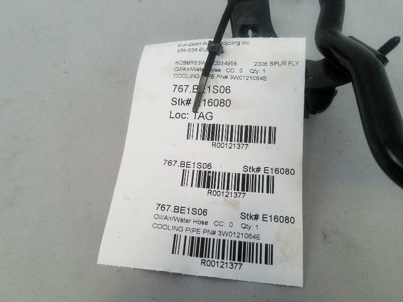 2006-2012 Bentley Continental GT GTC Cooling Pipe 3W0121064E