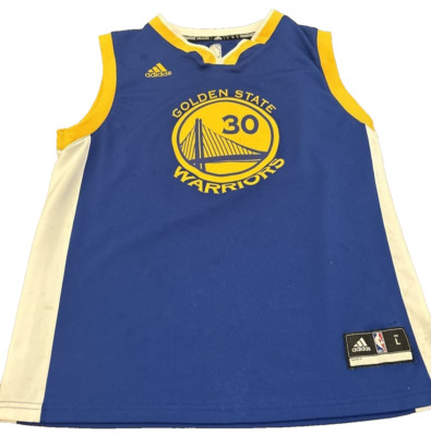Golden State Warriors ユニフォーム #30 Adidas Golden State Warriors Steph Curry #30 Blue Basketball