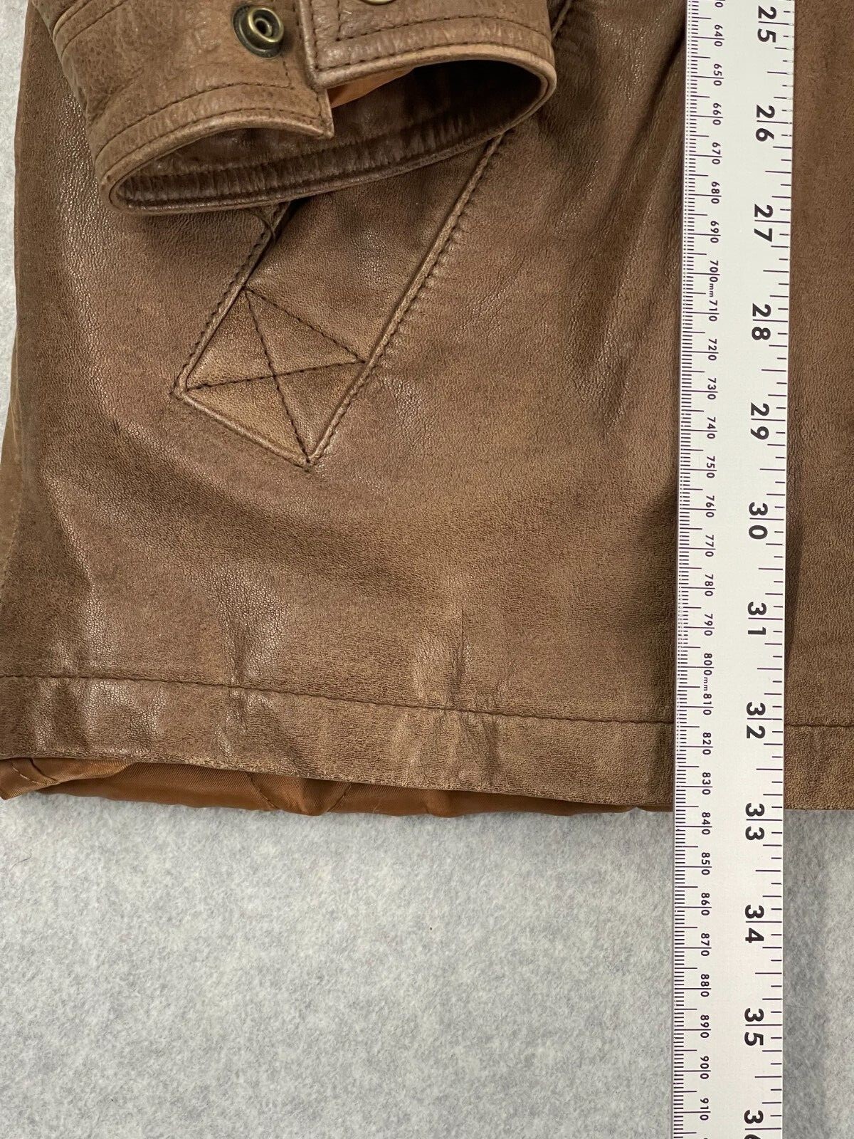 Phase 3 Genuine Leather Heavyweight Jacket Women's 3/… Gem