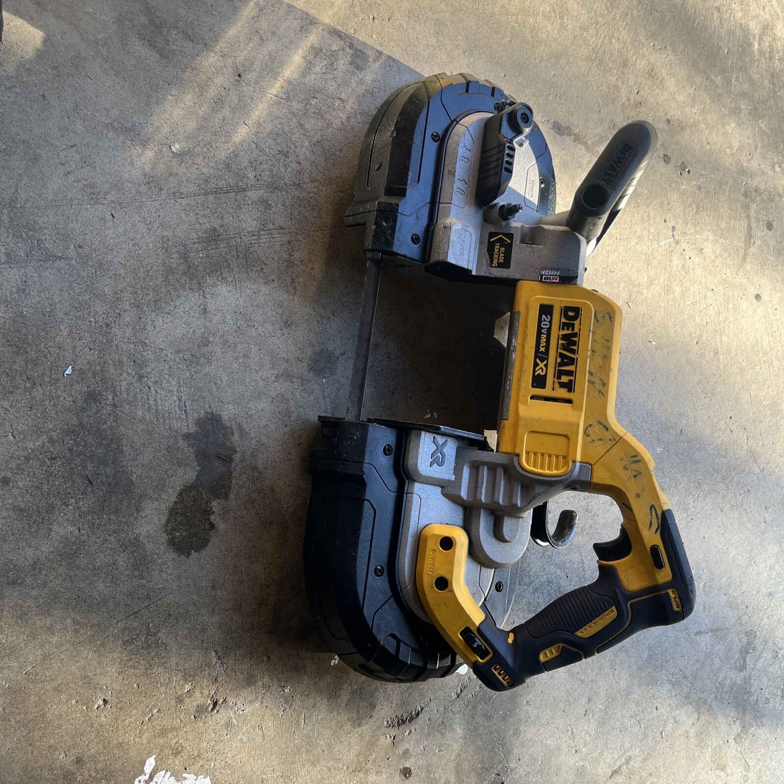 DEWALT DCS374B 20V MAX Portable Band Saw Black/Yellow 885911412933 eBay