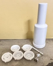 Kitchen Aid Pasta Maker Plates with Storage Stomper For Food Grinder Attachment