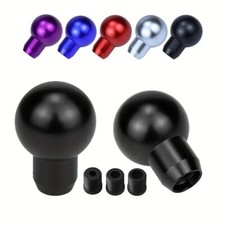 Jdm Aluminum Alloy Round Ball Manual Gear Stick Shift Knob Shifter Universal