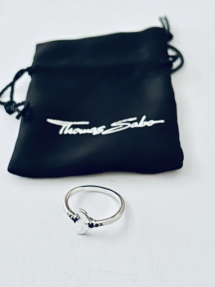 Thomas Sabo Sterling Silver Ring Size 54. New In Package - Image 3 of 4