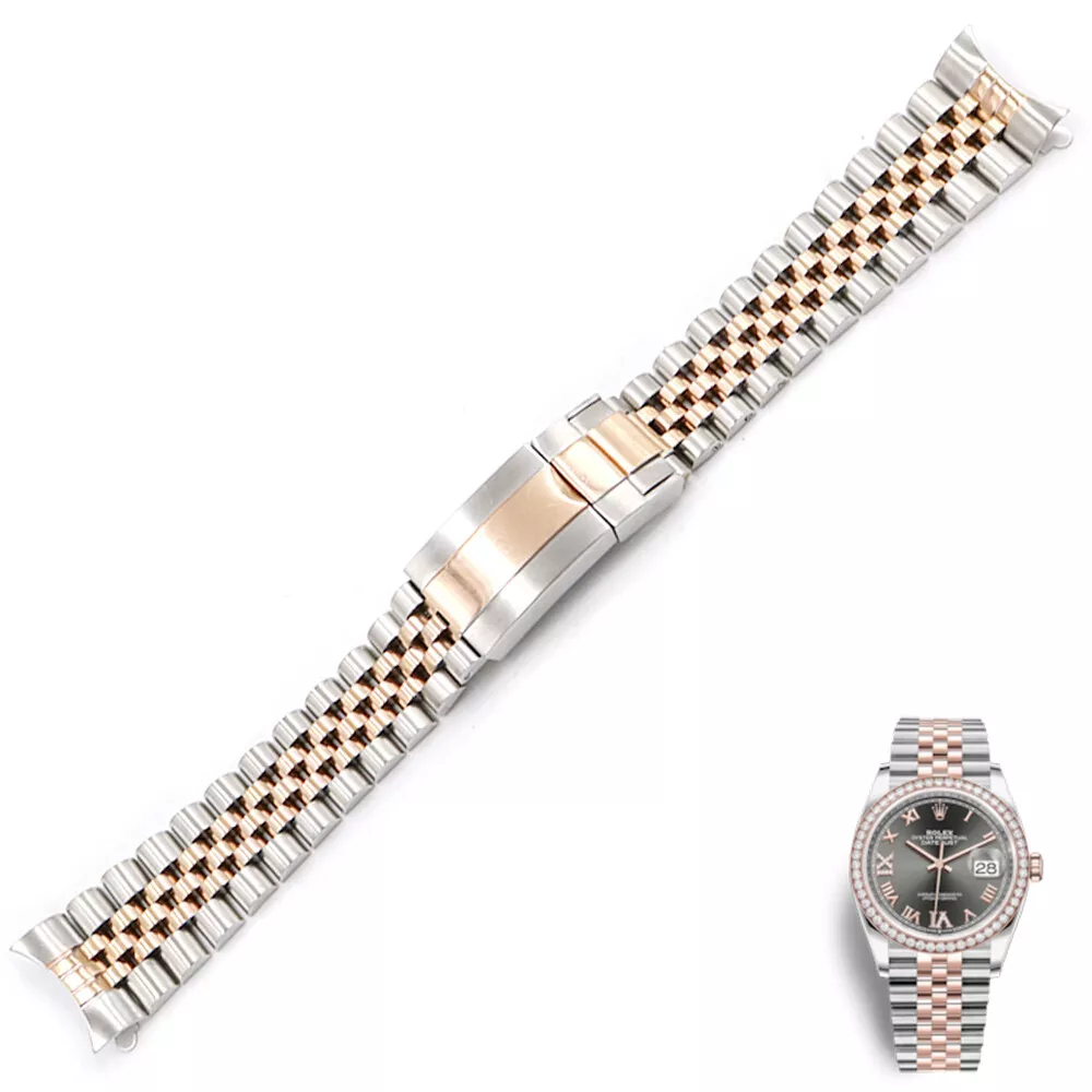 Two tone jubilee bracelet sale