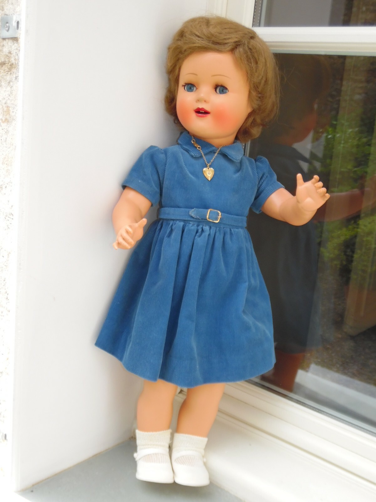 Poupée Raynal En Rhodoïd Vintage 57 Cm – Comme Neuve, Années 50/60