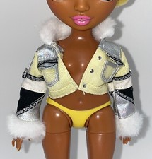 Rainbow High Winter Break Sunny Madison Doll Outfit Yellow Jacket Faux Fur Trim
