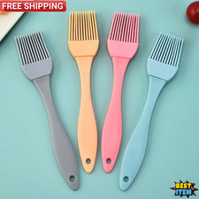 Silicone Basting Brush for BBQ Pastry & Baking - Heat-Resistant Easy to Clean