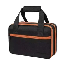 Multimeter Carrying Case Circuit Tester Storage Organizer Double Layer Travel