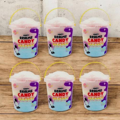 CCF 50g Fruit Flavoured Cotton Candy Perfect Fun Treats for Parties &Celebration - Picture 9 of 12