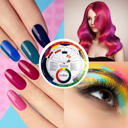 Artists Colour Wheel Mixing Colour Guide 23cm Diameter Artist Colour Wheels Nail - Picture 10 of 11