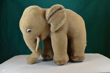 Steiff Elephant, Mohair, U.S. Zone Germany, 1952 - 1953