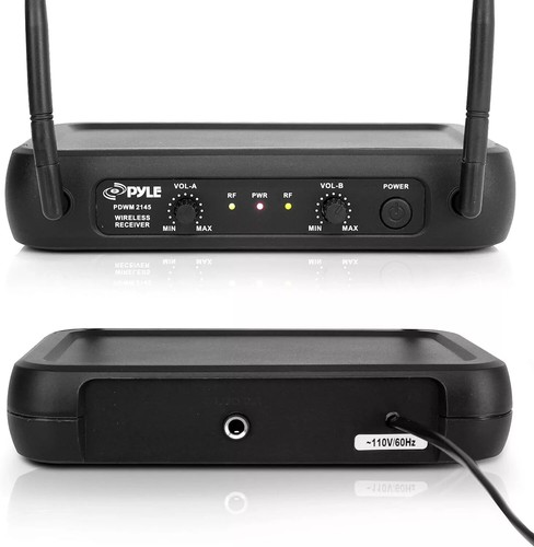 Pyle Dual Channel Wireless Microphone System - Picture 4 of 9