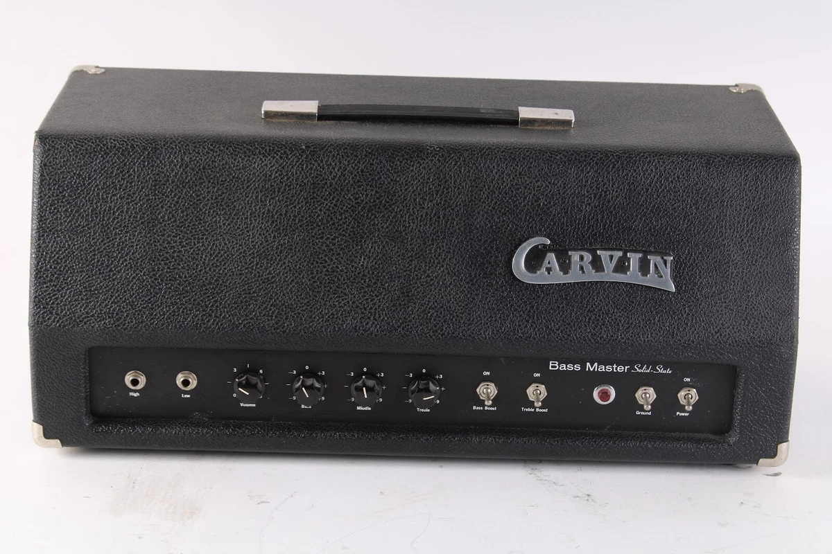 Vintage Carvin Bass Master Solid State Amplifier eBay