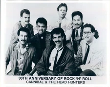 Press Photo East LA Mex American Rock Band Cannibal & The Headhunters