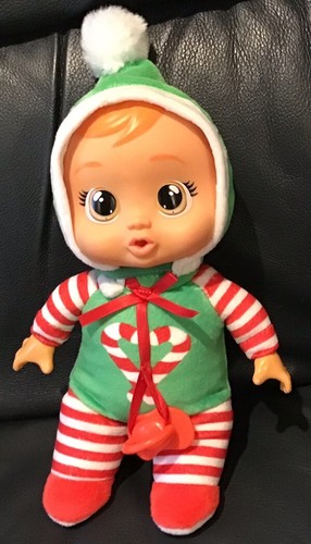 Peluche IMC Cry Babies Tiny Cuddles Navidad Elfie - Imagen 8 de 8