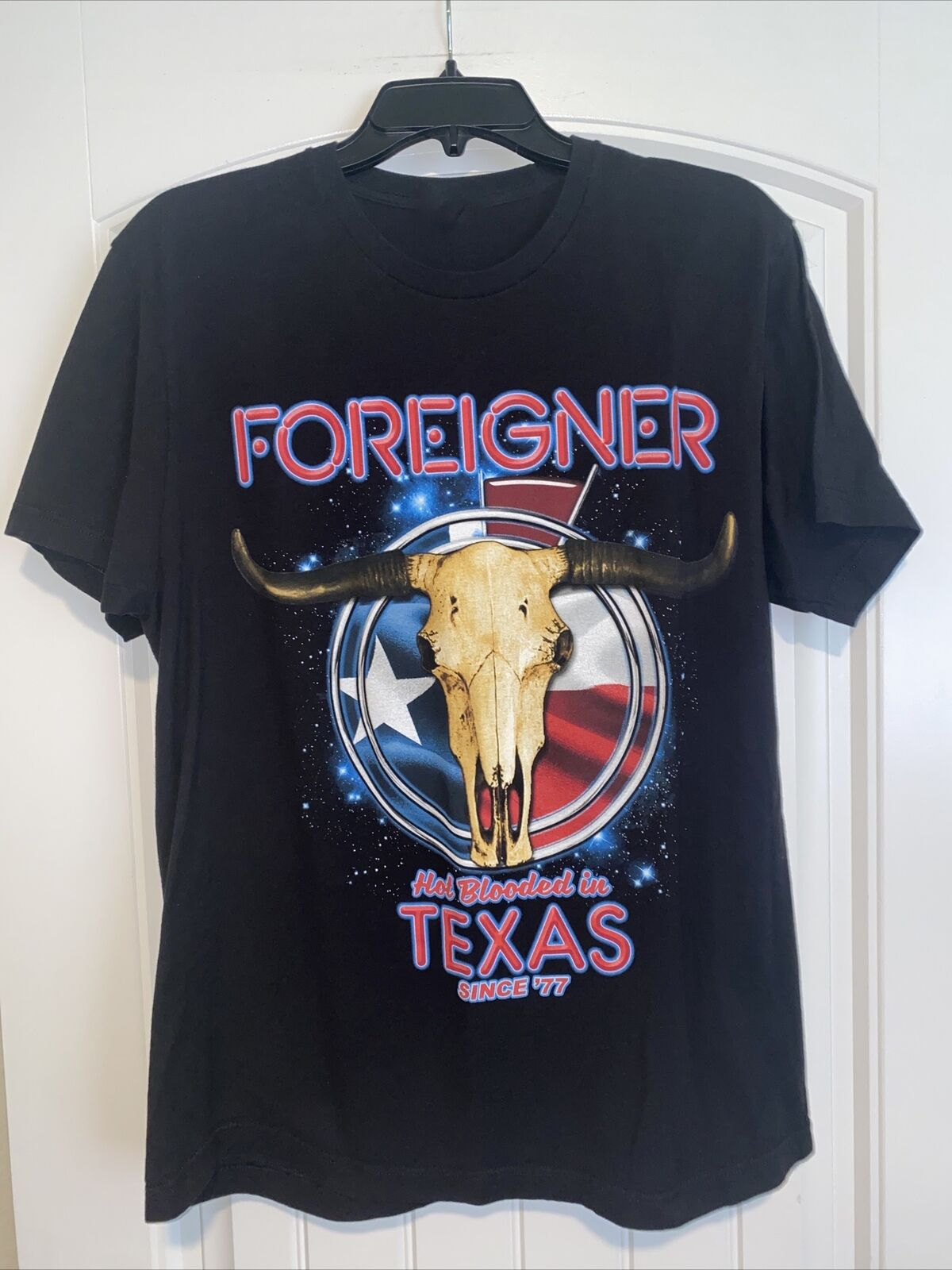 Foreigner Texas 2017 World Tour Concert Cotton Tee S to 5XL T-shirt