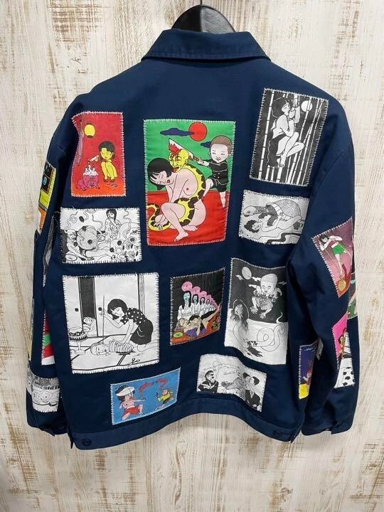 Supreme Toshio Saeki Work Jacket Blue Size Large New | eBay