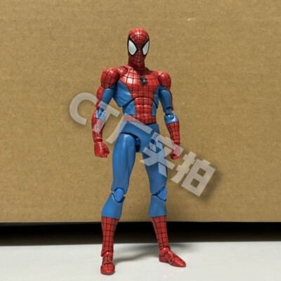 In Stock MAFEX No.185 SPIDER-MAN CLASSIC COSTUME Ver. 1/12