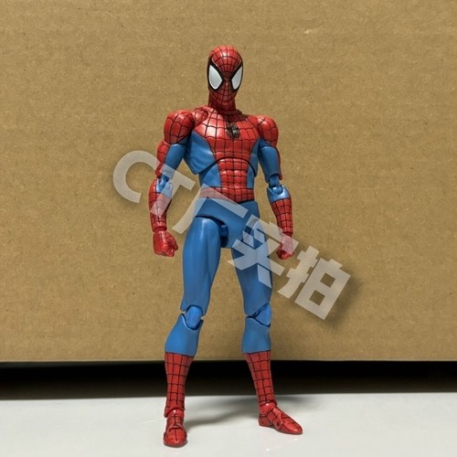 CT Toys MAFEX No.185 SPIDER-MAN CLASSIC COSTUME Ver. 1/12 Action Figure IN STOCK - Picture 4 of 22