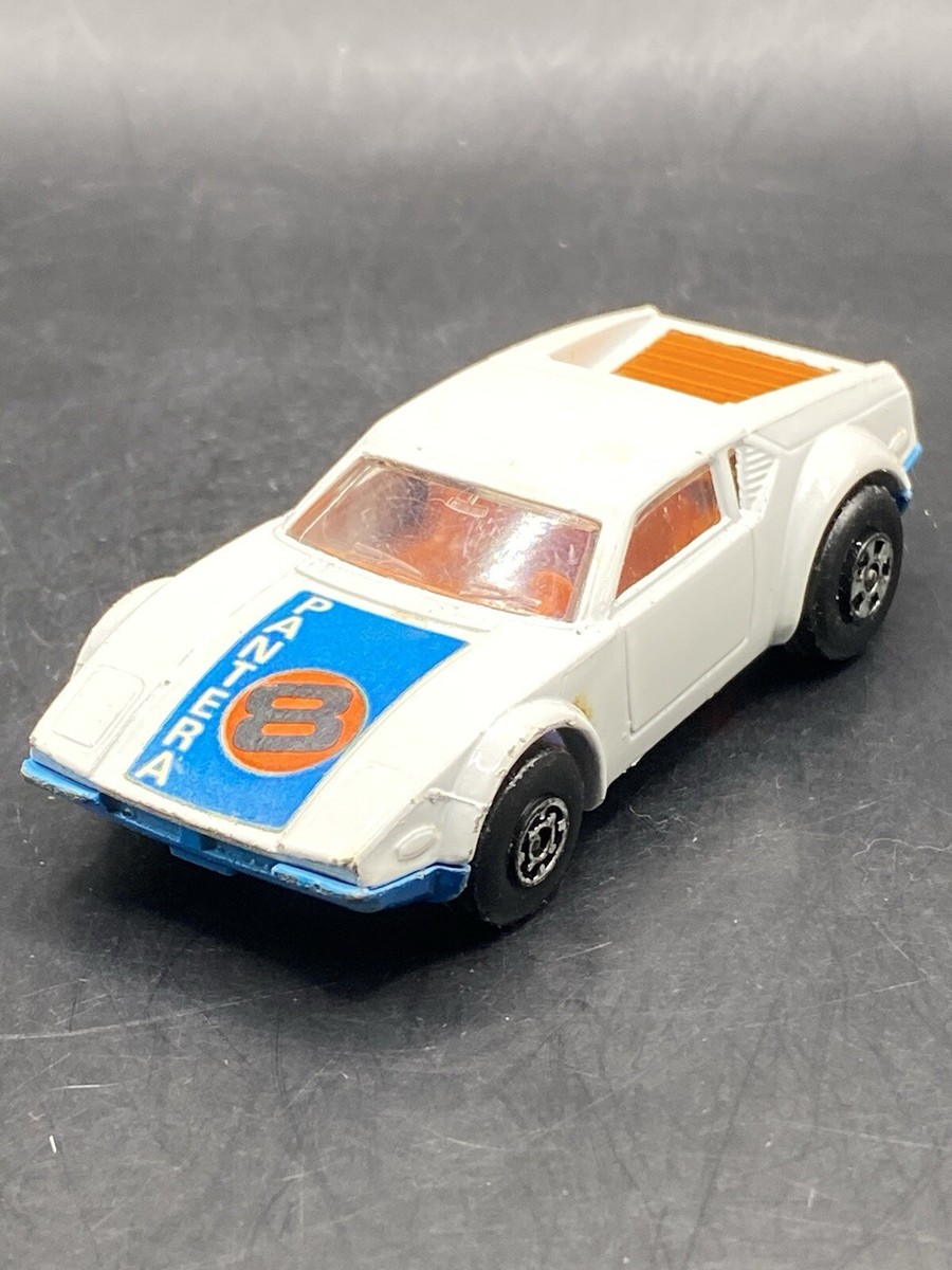 Matchbox Superfast De Tomaso Pantera White Vintage Collectible Toy