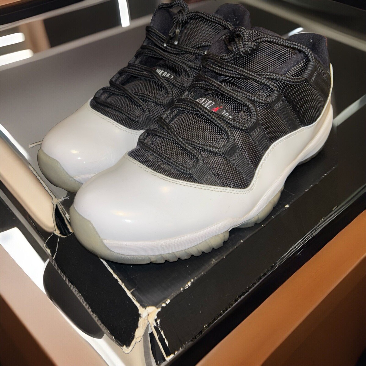 Size 11 - Air Jordan 11 Retro Low Tuxedo for sale online | eBay