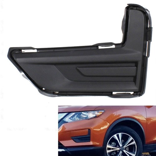 For Nissan Rogue 17-20 18 Front Bumper Fog Light Lamp Covers Grille Left Right - View #8