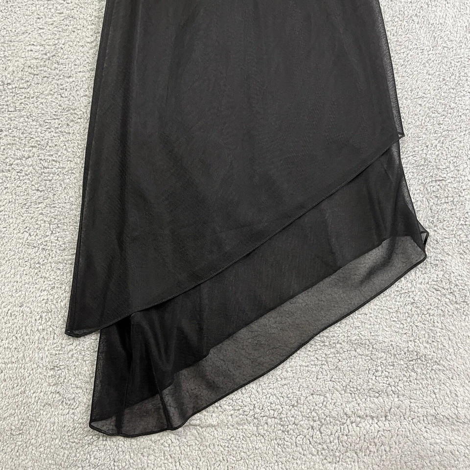 复古 Y2K 连衣裙 尺寸 6 Fairy Grunge WhimsiGoth Witchy Babydoll 不对称 Midi — 第 4/4 张图片