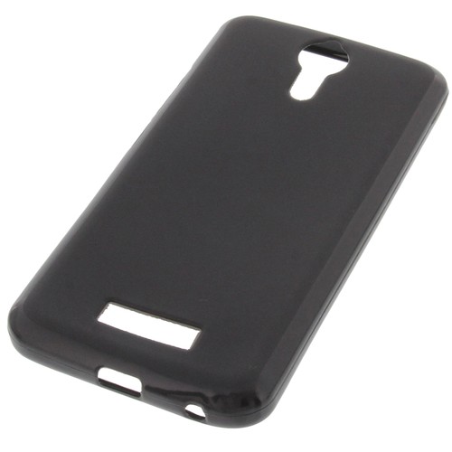 Custodia per Acer Liquid Zest Plus Custodia Cellulare TPU Gomma Custodia Nera - Bild 2 von 4