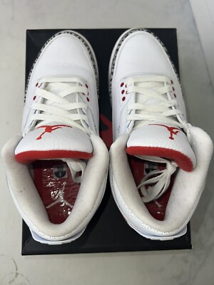 Nike Air Jordan 3 Hall Of Fame size 8 136064-116 OG III Fire Nike Air Jordan 3 Hall Of Fame size 8 136064-116 OG III Fire