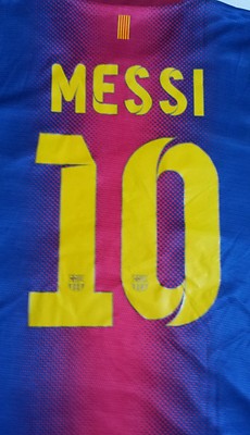 Fc Barcelona Lionel Messi Nike Dri Fit Jersey Size XL | eBay