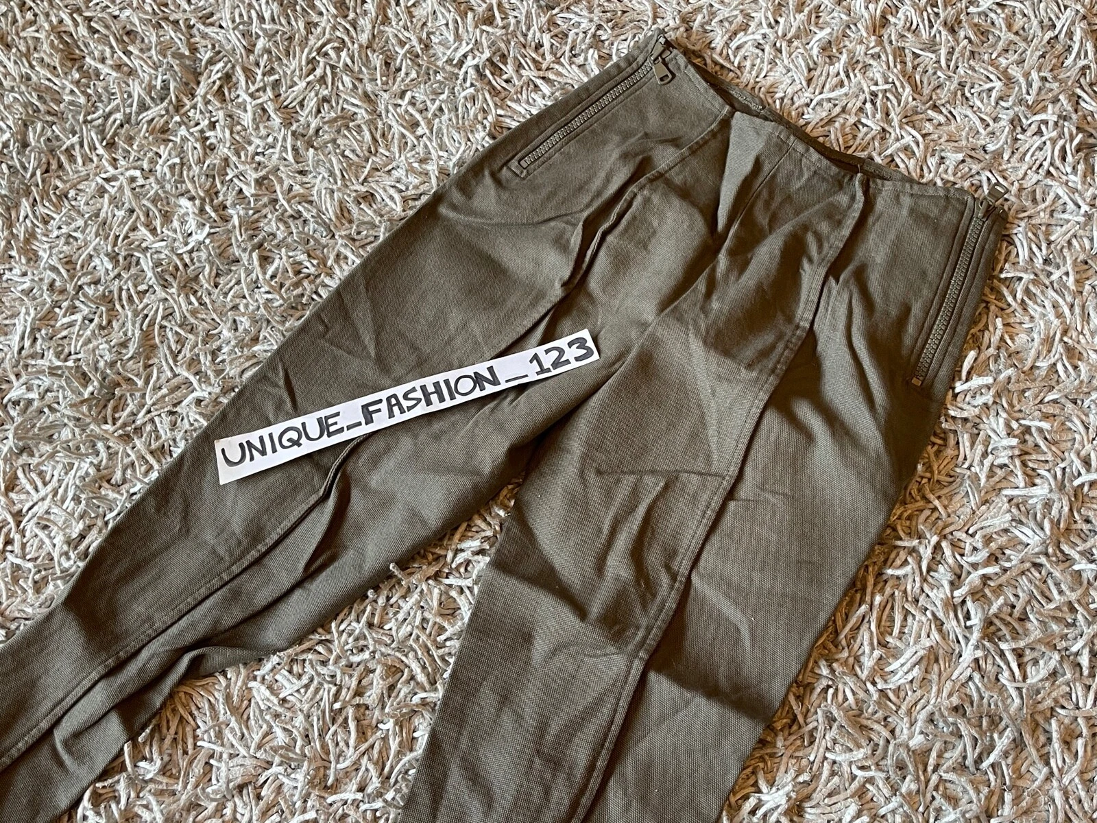 MAISON MARGIELA PANTALONI MAISON MARTIN MARGIELA X H&M TAGLIO MODELLO RIEDIZIONE 1998 UK 10 US 6 36