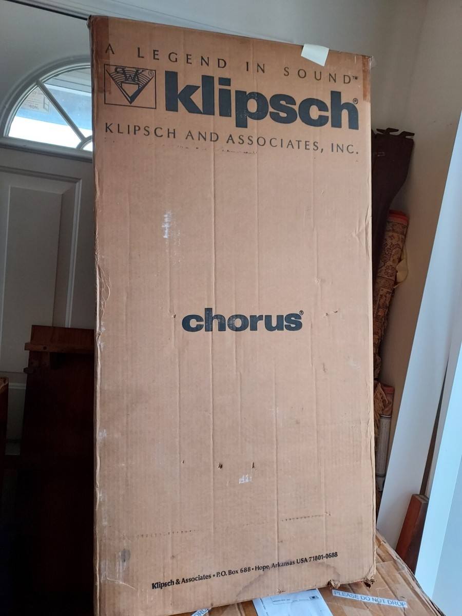 KLIPSCH CHORUS--PAIR | eBay