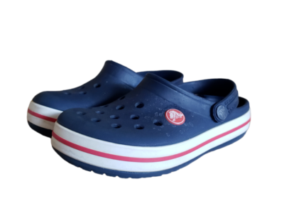 CROCS in Navy Blue. Size  11 Crocs Classic Clogs Shoes Navy Blue 10001 Unisex Womens Size  main image 2