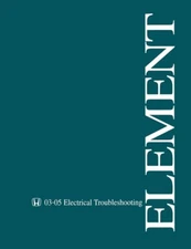 2003 2005 Honda Element Electrical Diagnostic Shop Service Repair Manual Book OE