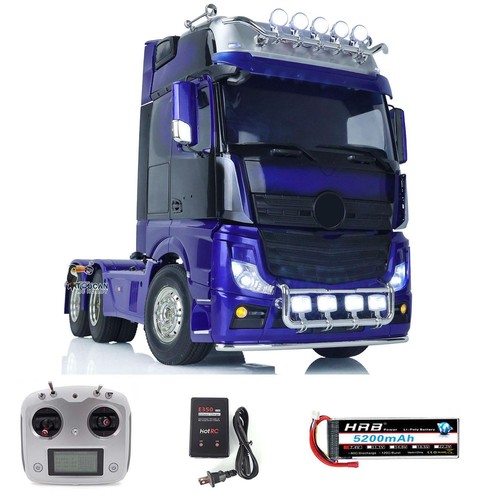 TOUCANRC 1/14 RC Assembled High-line Tractor Truck 6x4 for RTR Car I6S Radio - Picture 2 of 20
