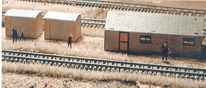 Z-Scale-Micron-Art-Z-1049-Yard-buildings-3ea-Brass-kit