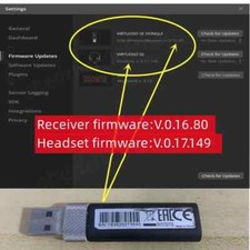 Old version firmwar Usb receiver dongle for Corsair VIRTUOSO SE GREY headset