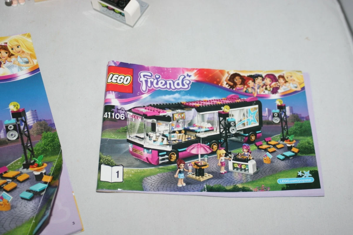 Lego Friends 41106-La tournée en bus - Lego