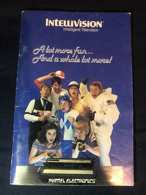 INTELLIVISION MATTEL ELECTRONICS 1981 BLUE CATALOG 2ND EDIT. #00073350-G1 36PGs!