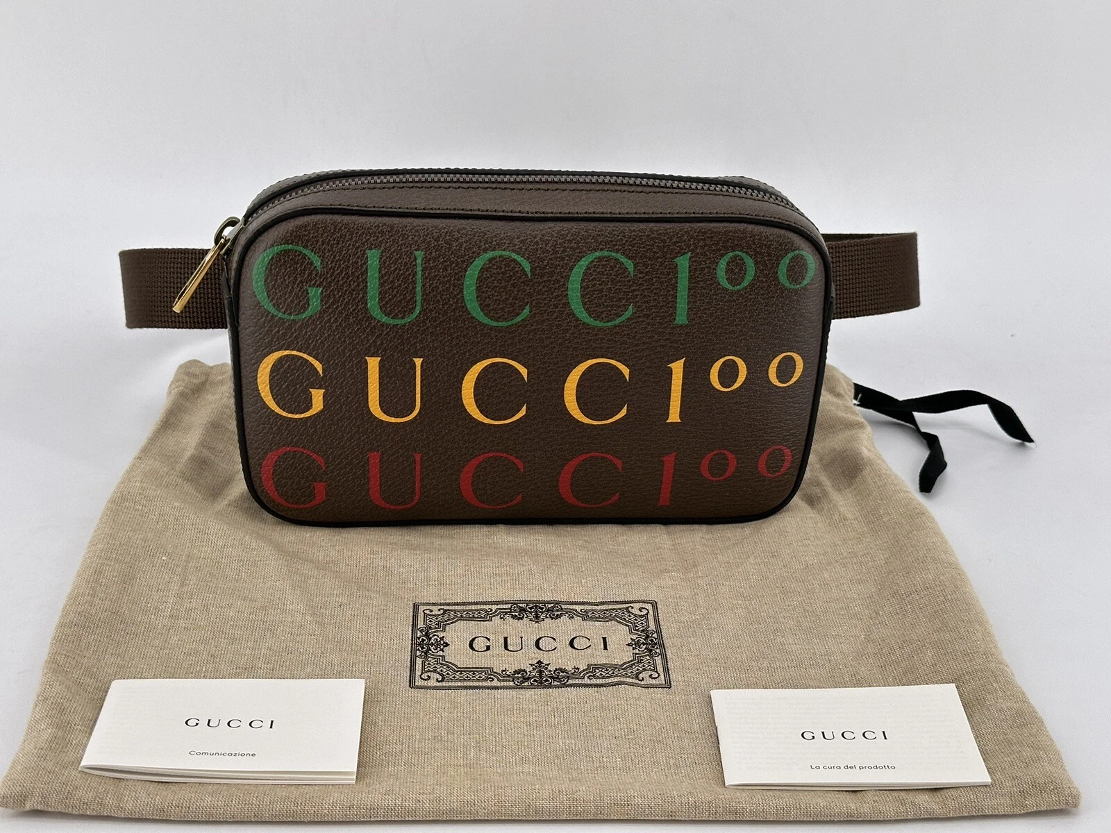 Neuf Luxury Original GUCCI Femmes Sac Ceinture Belt Bag  602695/95 cm
