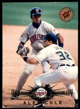 1995 Topps Stadium Club #108 Alex Cole Virtual Reality