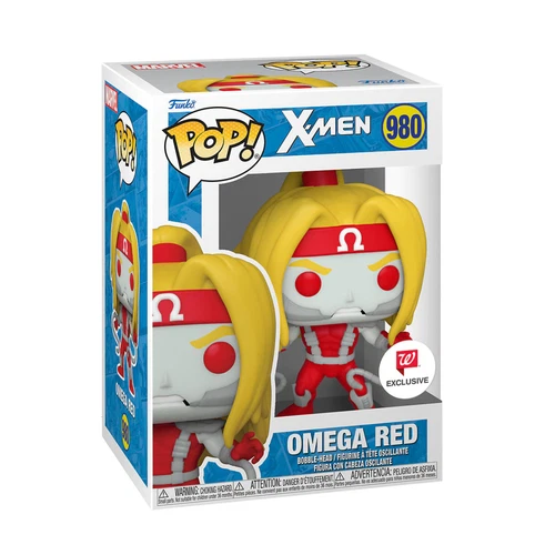 Figura de vinilo Funko Pop Marvel Hero X-Men: OMEGA ROJO (exclusivo de WG) #980 NUEVA