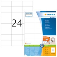 Herma 4615 Etiketten Premium A4 70X37 Mm Weiß Papier Matt 4800 St.