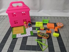 Vintage Sweet Home Plastic House People Accessories 5.5 Inch