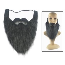 Kunstbart Aus Hochtemperaturseide – Lang & Lockig Für Halloween & Kostümpartys