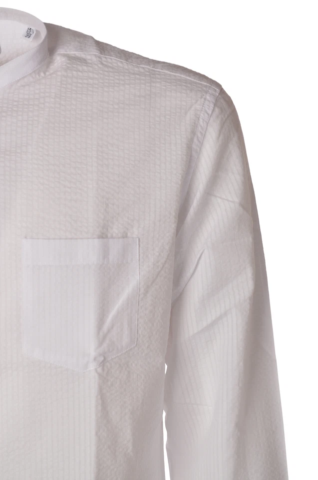 Daniele Alessandrini - Camisas-Camisa - Hombre - Blanco - 5912426G191555 Foto 2 de 4