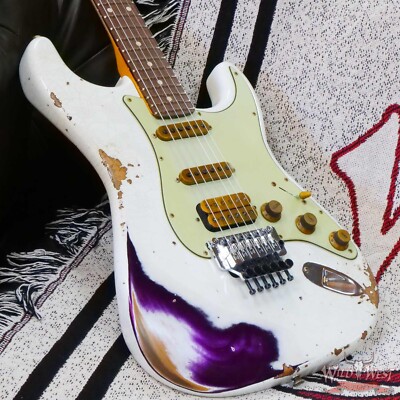 ギター Fender Stratocaster with Floyd Rose ULTRA LUXE STRAT FLOYD ROSE HSS MYSTIC BLACK | Tom Lee Music
